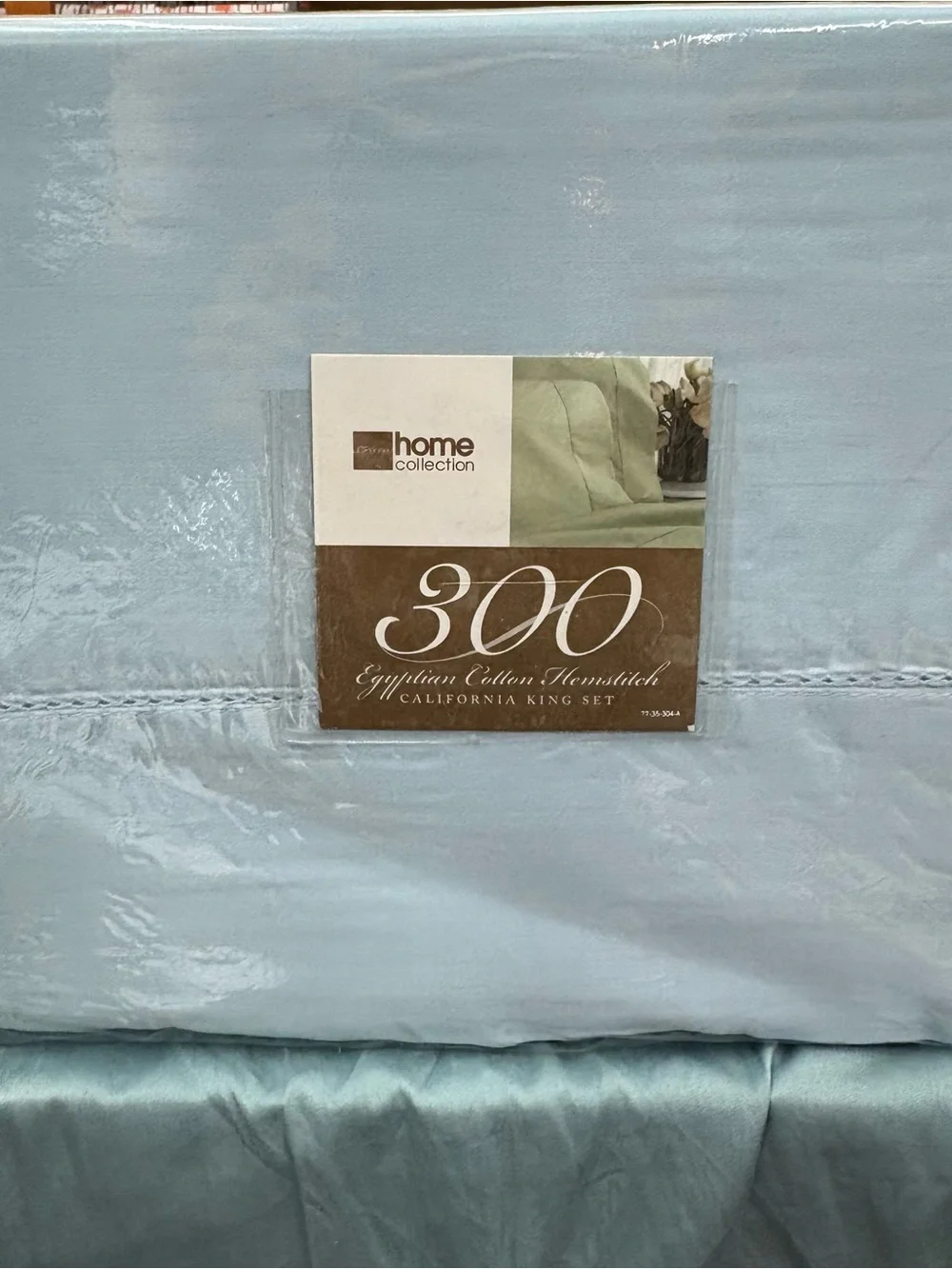 Jc Penny home collection Blue Mist Egyptian Cotton 4pc Sheet Set